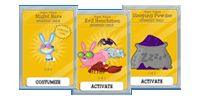 Super Villain Members Only Items and Cards