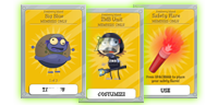 Zomberry Island Members Only Items and Cards